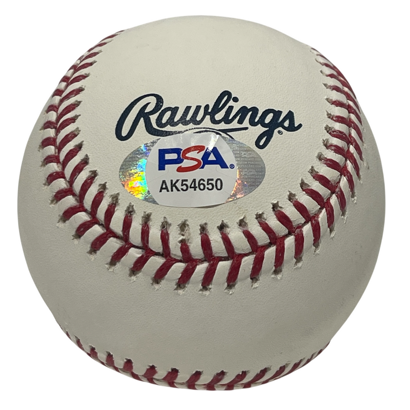 Harold Baines Signed Autographed HOF Logo ROMLB Baseball w HOF 2019 PSA COA