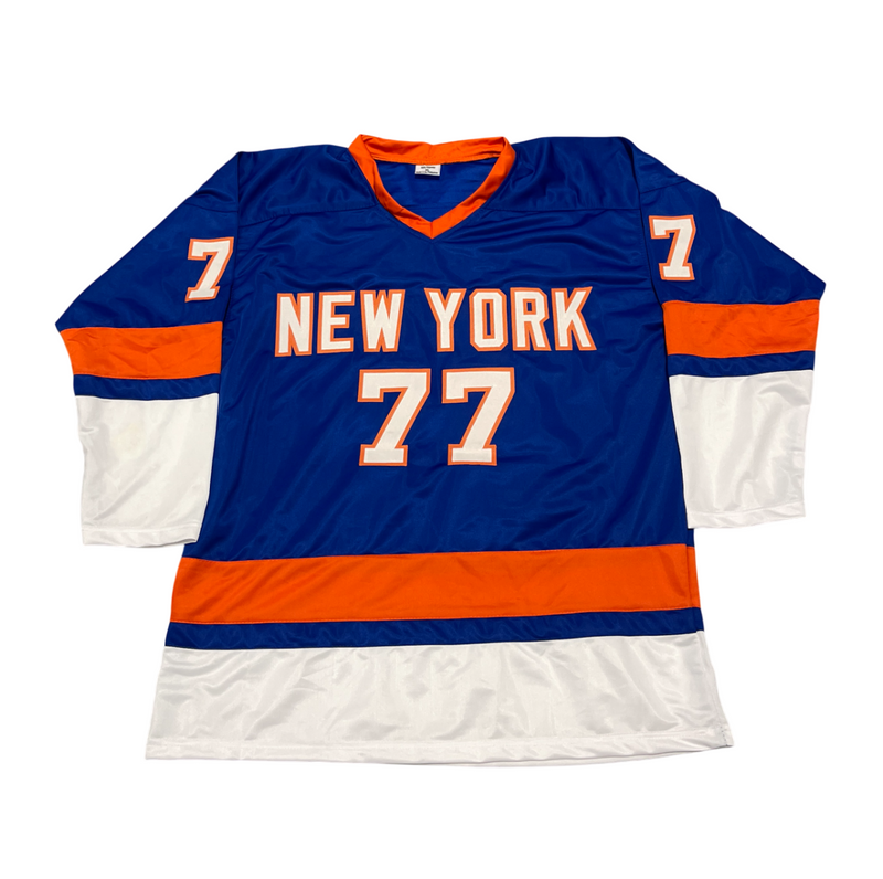 Pierre Turgeon Signed New York Islanders Custom Jersey w/ HOF 23 JSA COA