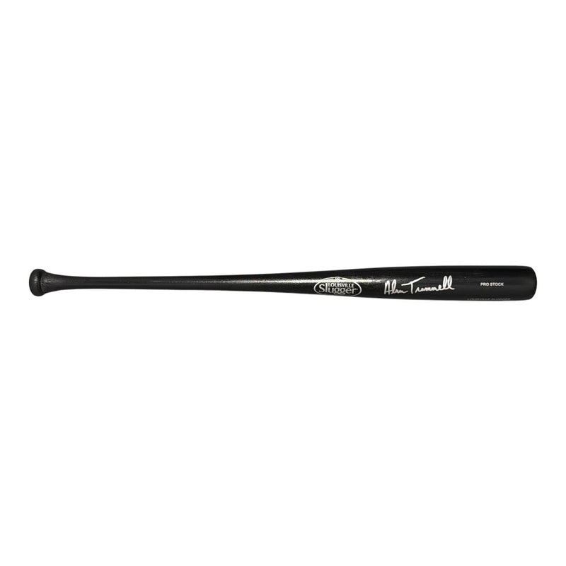 Alan Trammell Signed Autographed Louisville Slugger Black Bat JSA Witness COA