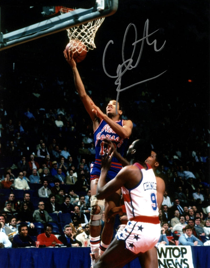 Otis Anderson Signed New Jersey Nets 8x10 Photo LSCM COA #1