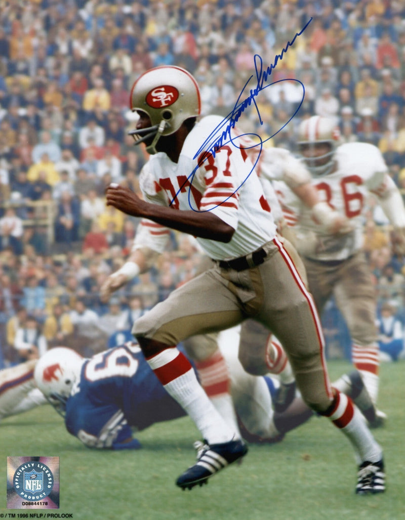 Jimmy Johnson Signed Autographed San Francisco 49ers 8x10 Photo LSCM COA