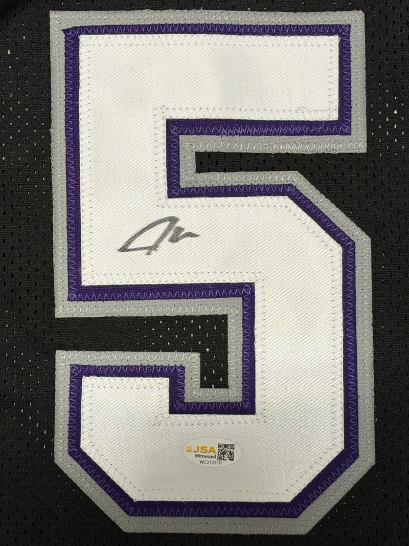 Jason Williams Signed Sacramento Kings Custom Jersey JSA Witness COA