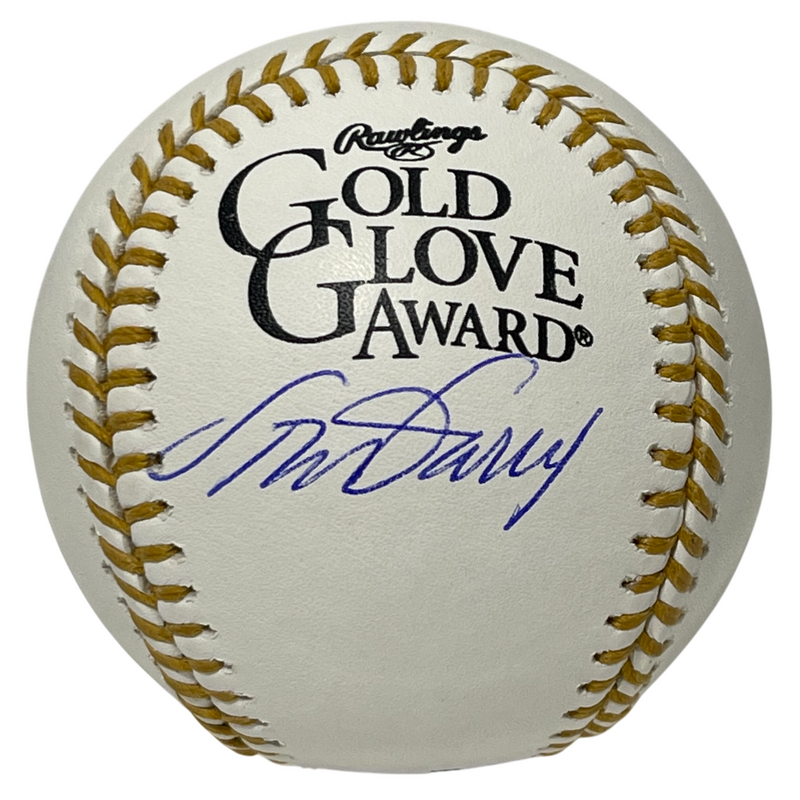 Steve Garvey Signed Rawlings Gold Glove Baseball Beckett Witness BAS COA