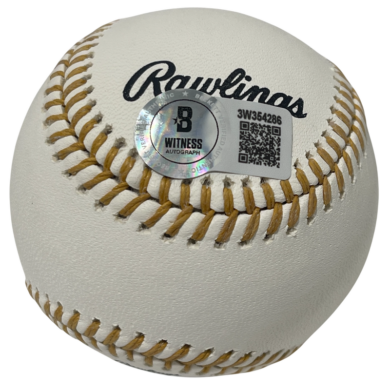 Jay Bell Signed Rawlings Gold Glove Logo Baseball w/ 93 GG Beckett Wit. BAS COA