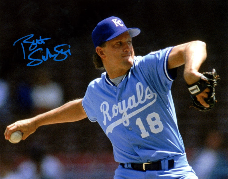 Bret Saberhagen Signed Autographed Kansas City Royals 8x10 Photo LSCM COA #1