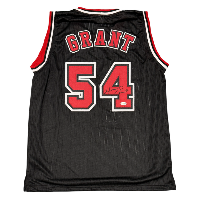 Horace Grant Signed Autographed Chicago Bulls Custom Jersey JSA Witness COA