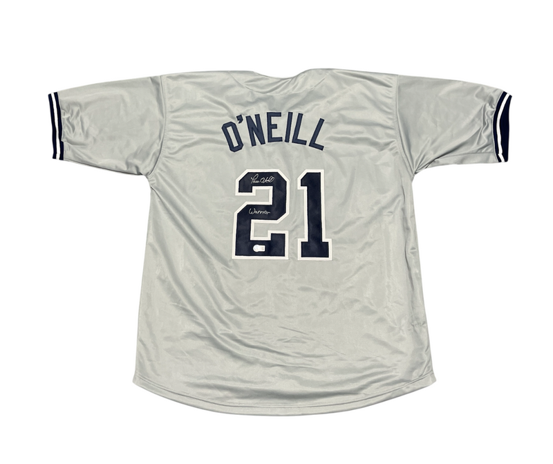 Paul O'Neill Signed New York Yankees Custom Jersey Warrior Beckett Wit BAS COA