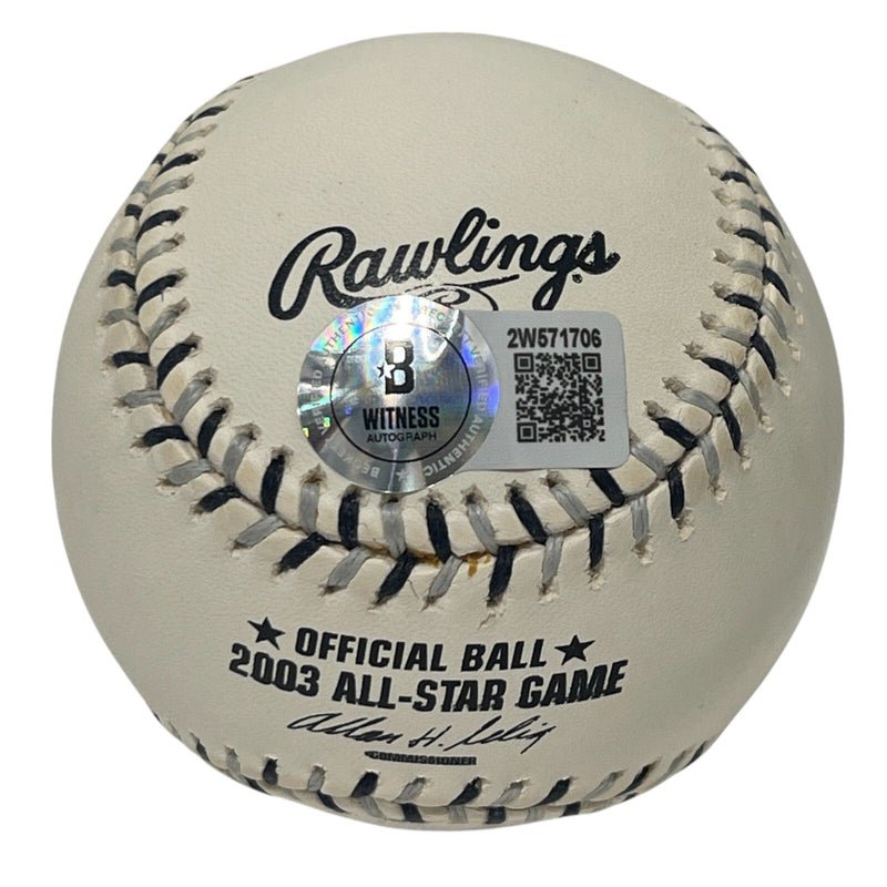 Dontrelle Willis Signed Auto 2003 All Star Logo Baseball 1st ASG Beckett BAS COA