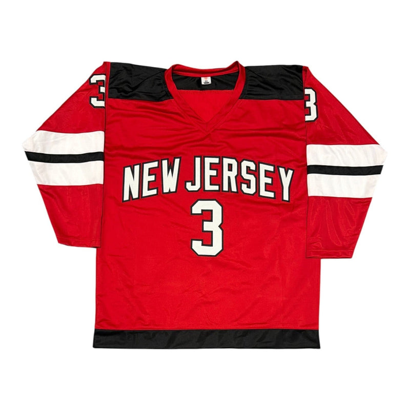 Ken Daneyko Signed New Jersey Devils Custom Jersey w/ 3x Cup JSA Witness COA