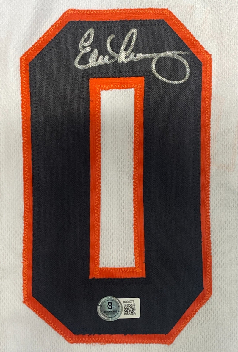 Evan Longoria Signed San Francisco Giants Custom Jersey Beckett BAS COA