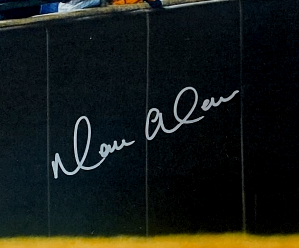 Moises Alou Signed Chicago Cubs 16x20 Photo Beckett Witness BAS COA #2 Bartman