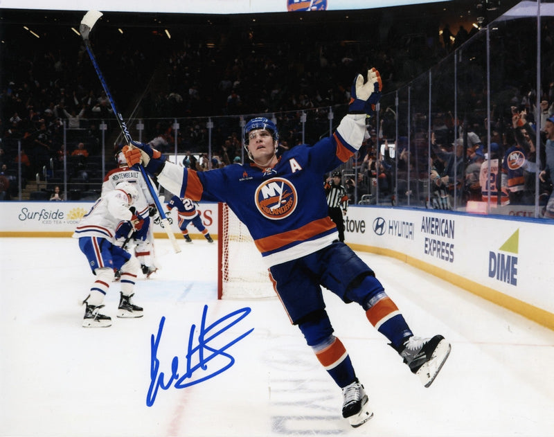 Bo Horvat Signed Autographed New York Islanders 8x10 Photo LSCM COA #3