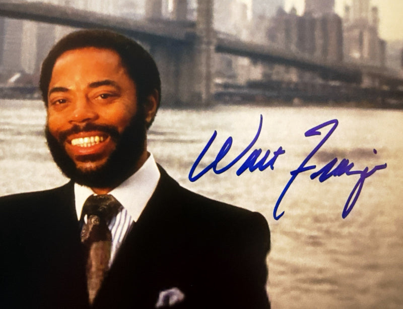 Earl Monroe & Walt Frazier Signed NY Knicks 16x20 Photo Beckett Witness BAS COA