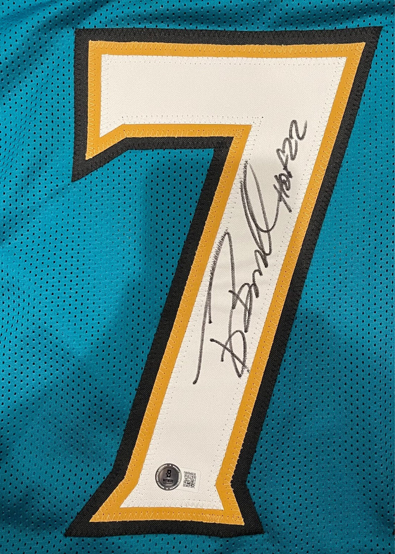 Tony Boselli Signed Jacksonville Jaguars Custom Jersey HOF 22 Beckett W BAS COA