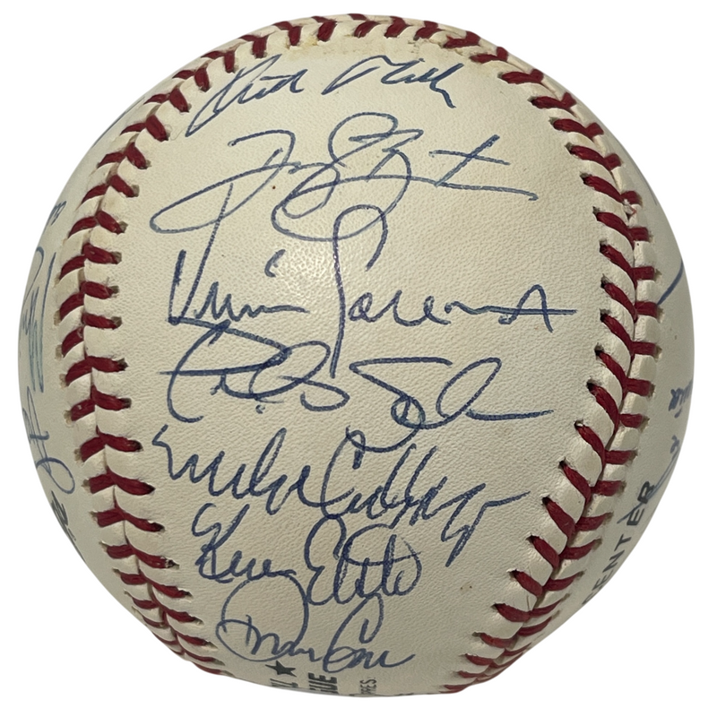 1991 New York Mets Team Signed Autograph ONL National League Baseball JSA LOA A