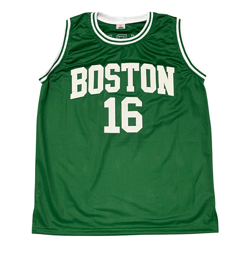 Tom "Satch" Sanders Signed Celtics Custom Jersey w/ 2x Insc Beckett Wit BAS COA