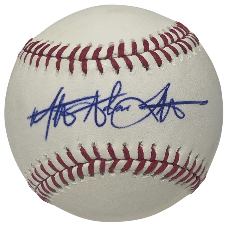 Mat Latos Signed Autographed ROMLB Baseball w/ Full Name LSCM COA
