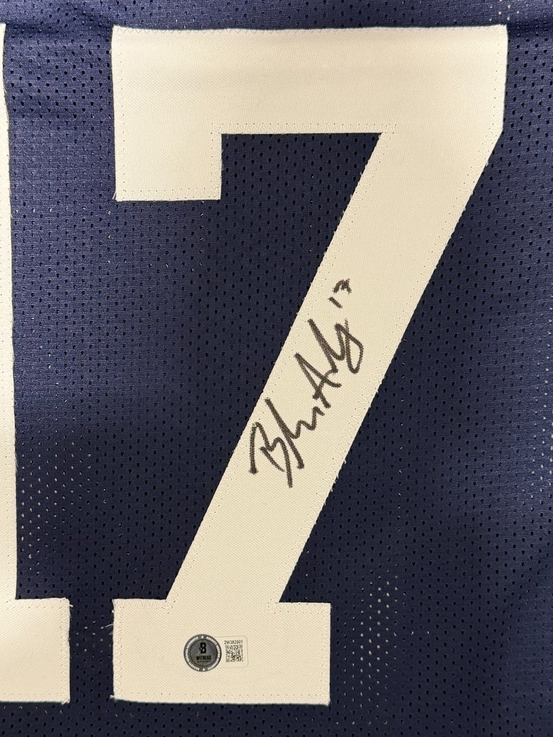 Brandon Aubrey Signed Dallas Cowboys Custom TB Jersey Beckett Witness BAS COA