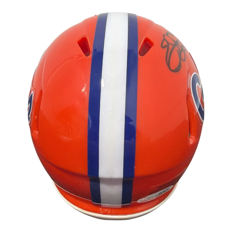 Emmitt Smith Signed Florida Gators Speed Mini Helmet JSA COA