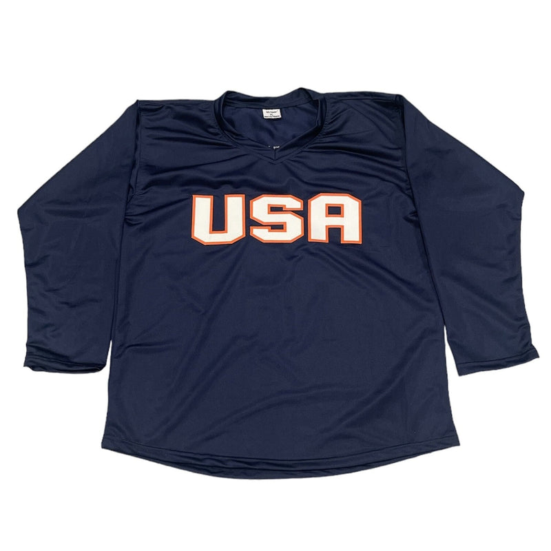 Brianna Scurry Signed United States Custom Jersey w/ ins Beckett Wit BAS COA