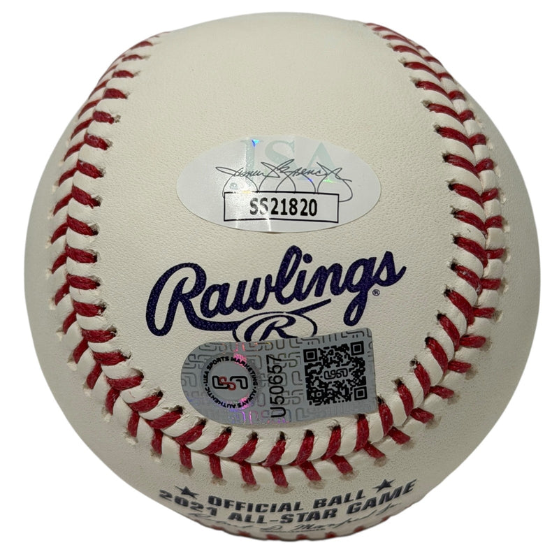 Vladimir Guerrero Jr. Signed Autographed 2021 All Star Game Baseball JSA COA