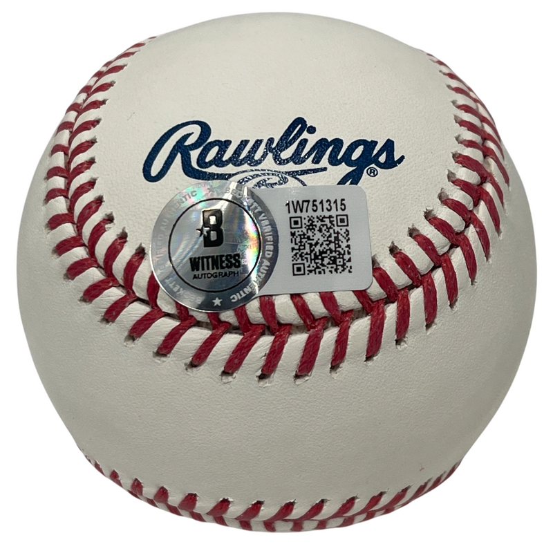 Juan Marichal FULL NAME Signed HOF ROMLB Baseball Beckett Witness BAS COA