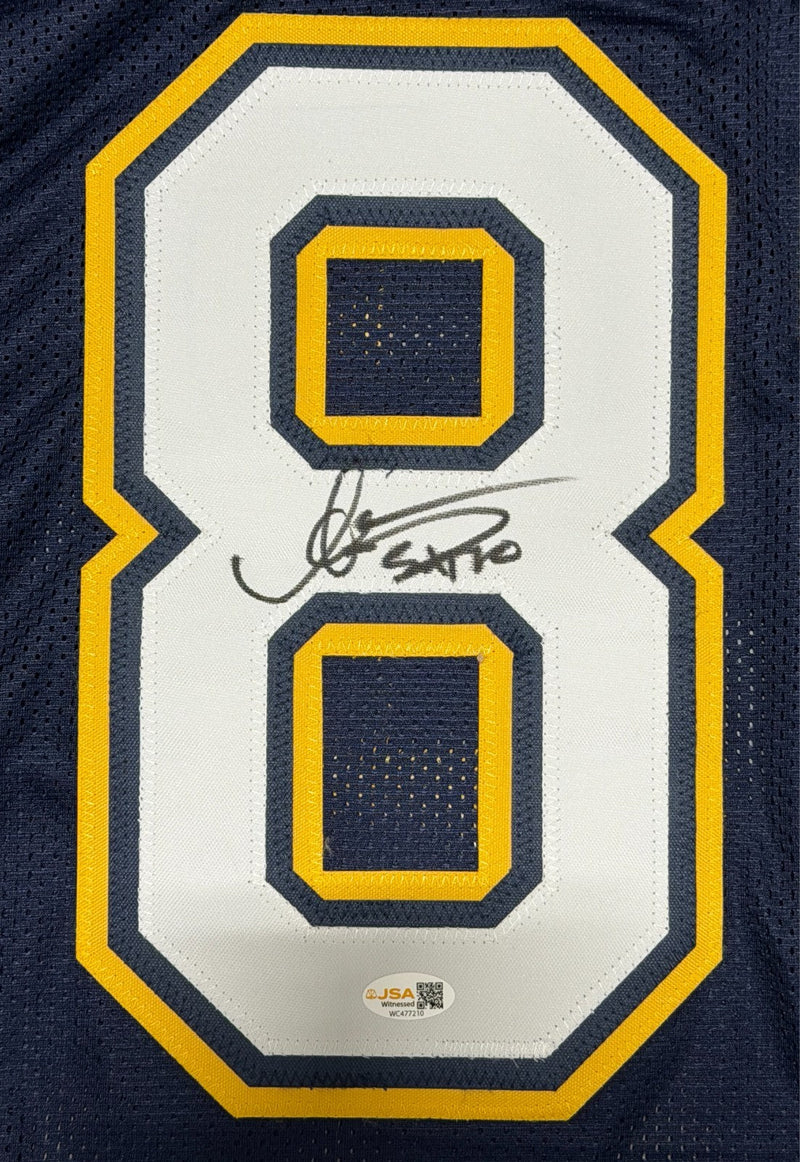 Anthony Miller Signed SD Chargers Custom Jersey w/ 5x Pro JSA Witness COA