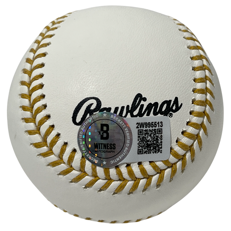 Dale Murphy Signed Rawlings Gold Glove Baseball w/ 5x GG 82-86 Beckett W BAS COA