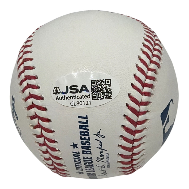 Frank Thomas Signed Autographed ROMLB Baseball w/ 5 Stat Insc JSA COA White Sox