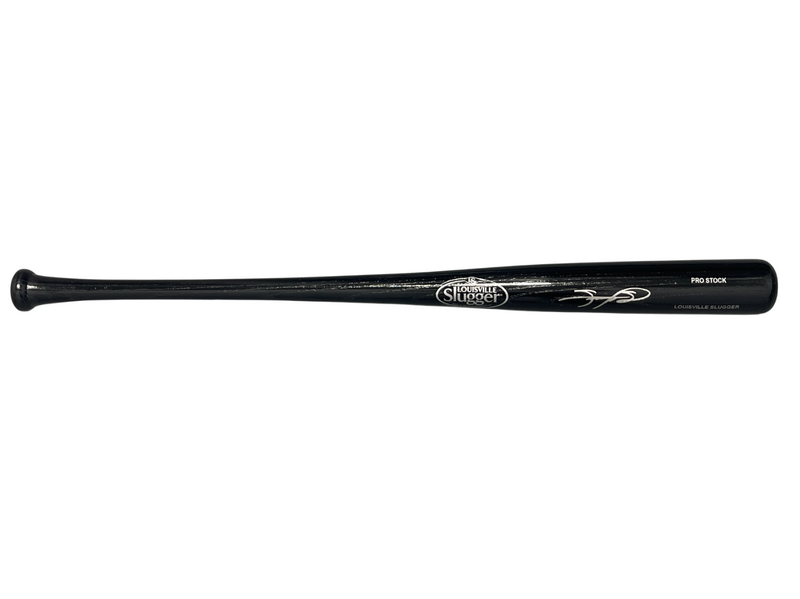 Sammy Sosa Signed Black Louisville Slugger Baseball Bat Beckett Witness BAS COA