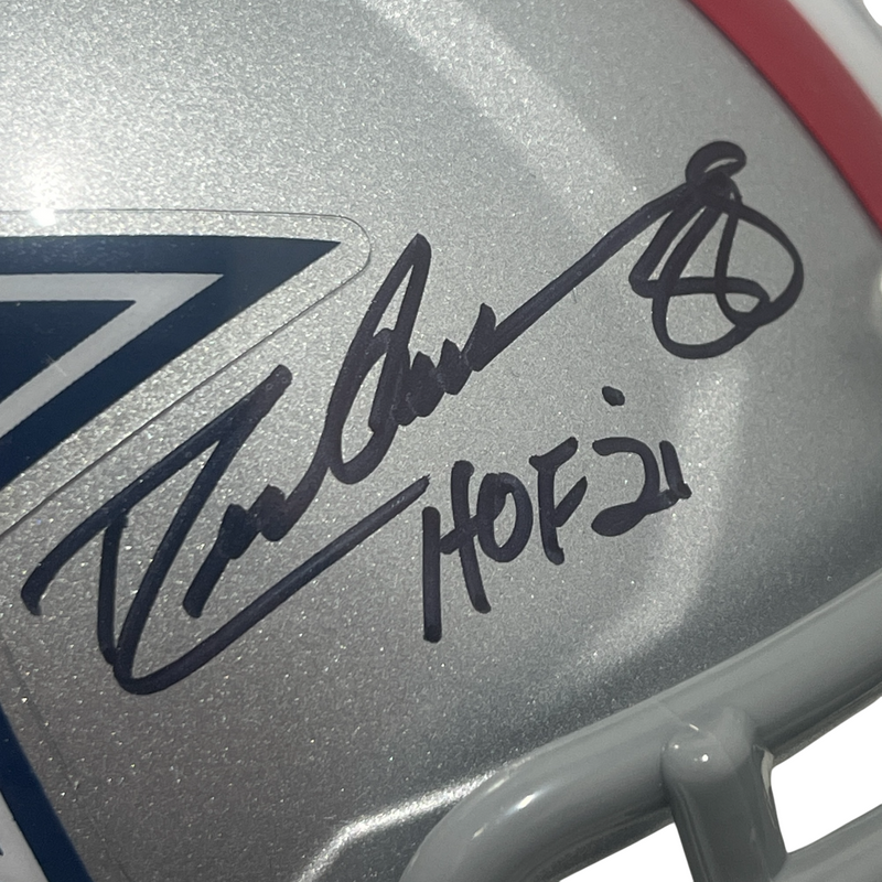 Drew Pearson Signed Cowboys TB Mini Helmet w/ HOF 21 Beckett Witness BAS COA