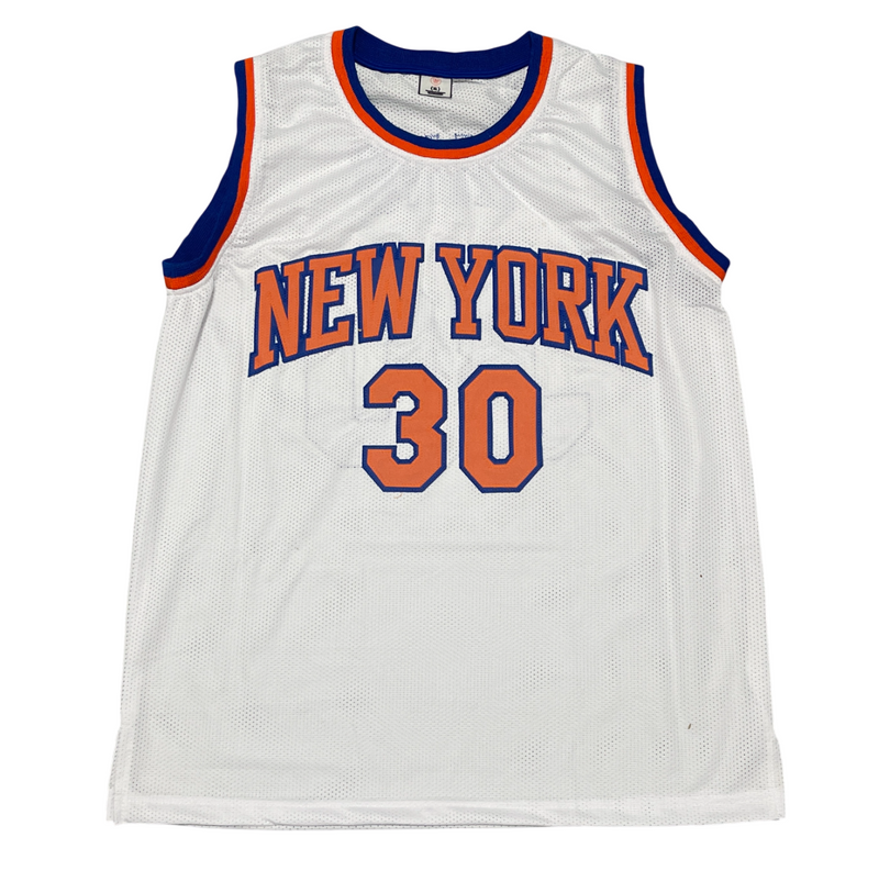Bernard King Signed New York Knicks Custom Jersey w/ 4x Ins Beckett Wit BAS COA