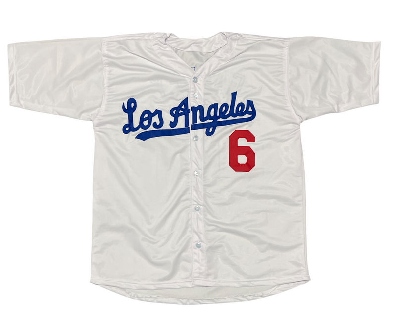 Steve Garvey Signed Los Angeles Dodgers Custom Jersey Beckett Witness BAS COA #6