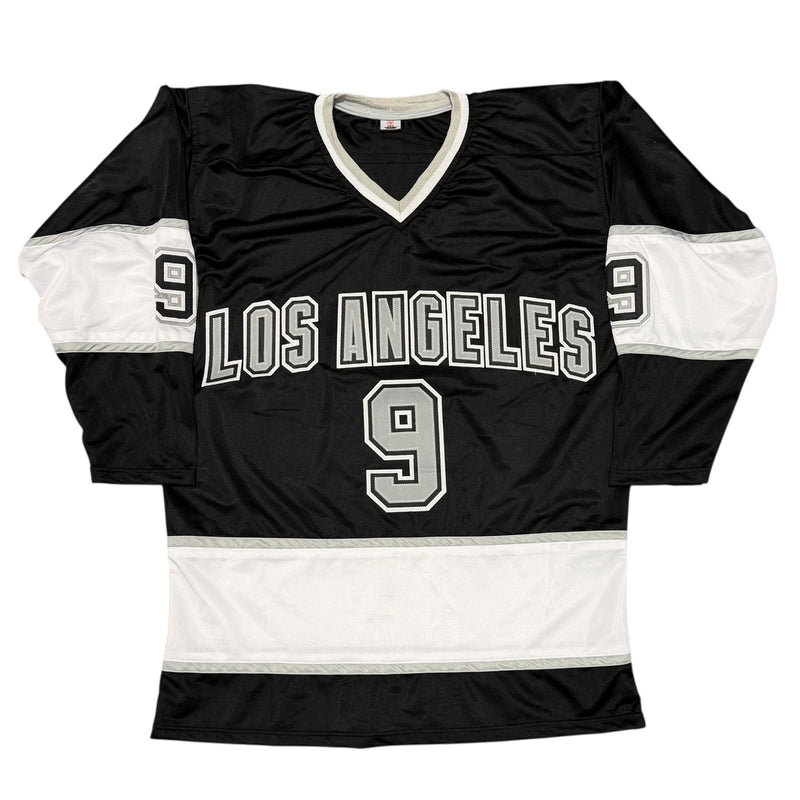 Bernie Nicholls Signed Los Angeles Kings Custom Jersey w/ 2 Insc JSA Witness COA