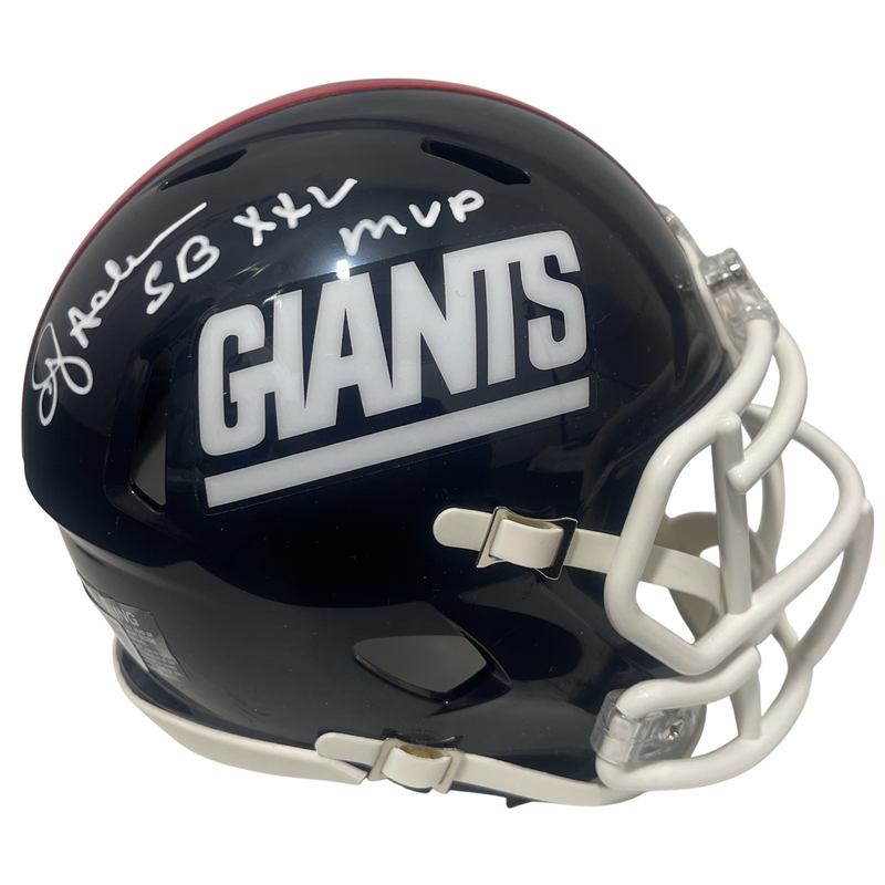 Ottis Anderson Signed Giants TB Mini Helmet w/ SB XXV MVP Beckett Wit BAS COA