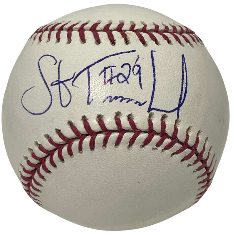Steve Trachsel Signed Autographed ROMLB Baseball New York Mets LSCM COA