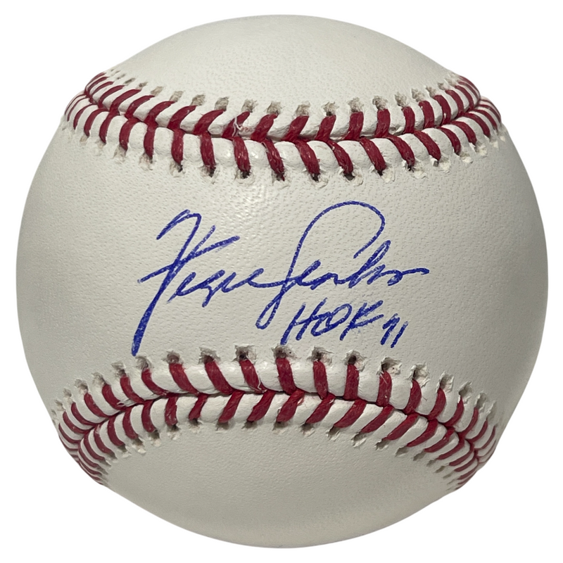 Fergie Jenkins Signed ROMLB Baseball w/ HOF 91 Beckett Witness BAS COA