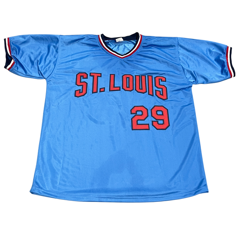 Vince Coleman Signed St Louis Cardinals Custom Jersey Beckett Witness BAS COA