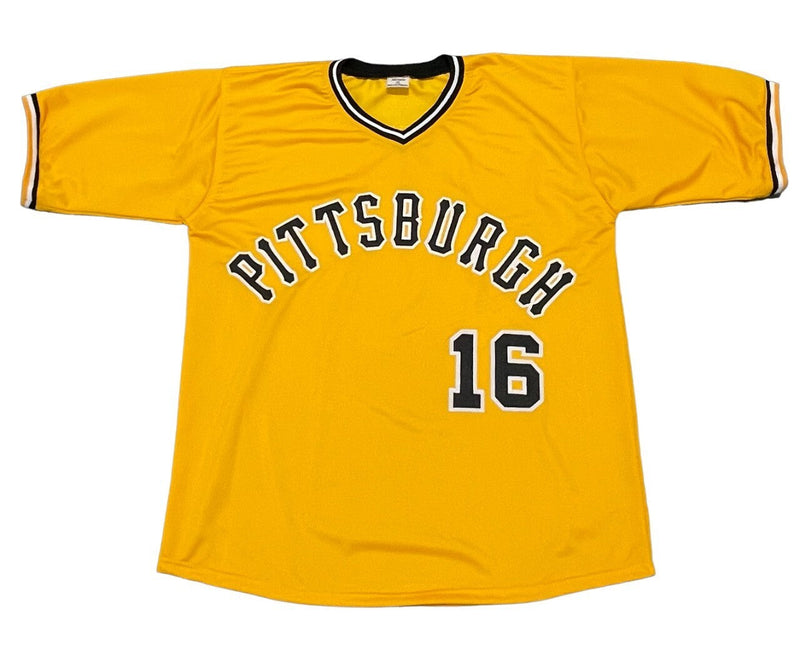 Al Oliver Signed Pittsburgh Pirates Custom Jersey Beckett Witness BAS COA