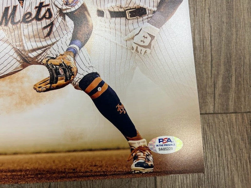 Jose Reyes Signed Auto Autographed 16x20 Photo New York Mets EDIT PSA ITP COA