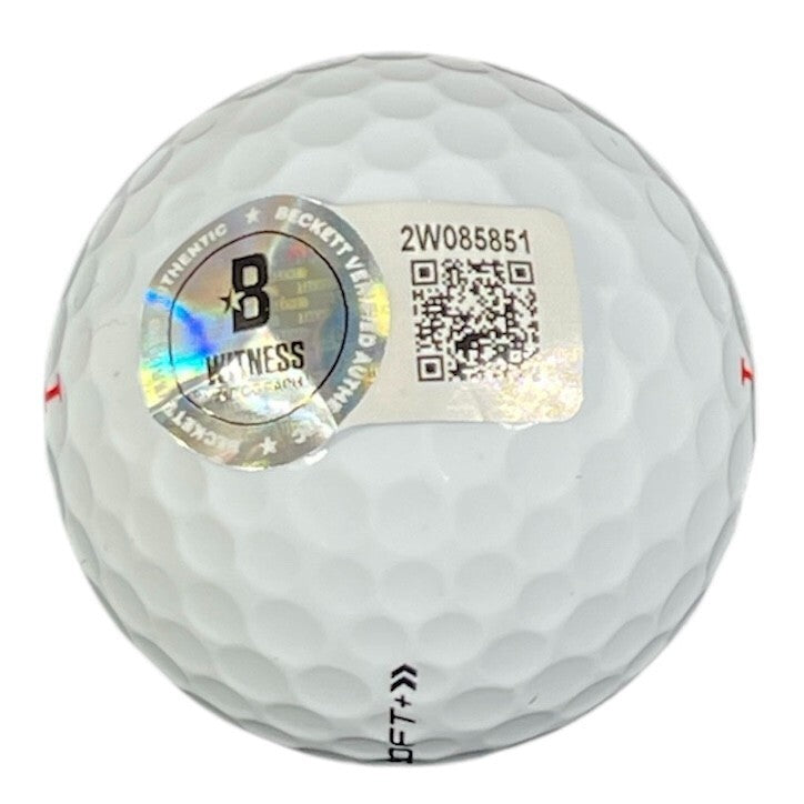Chevy Chase Signed Auto Wilson Bushwood Golf Ball Beckett Wit BAS COA Caddyshack