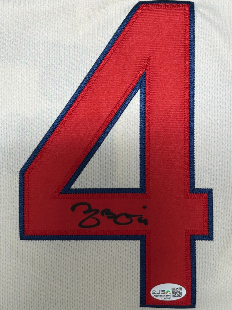 Yadier Molina Signed St. Louis Cardinals Custom Replica Jersey JSA COA