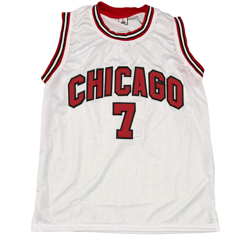 Toni Kukoc Signed Autographed Chicago Bulls Custom Jersey JSA Witness COA