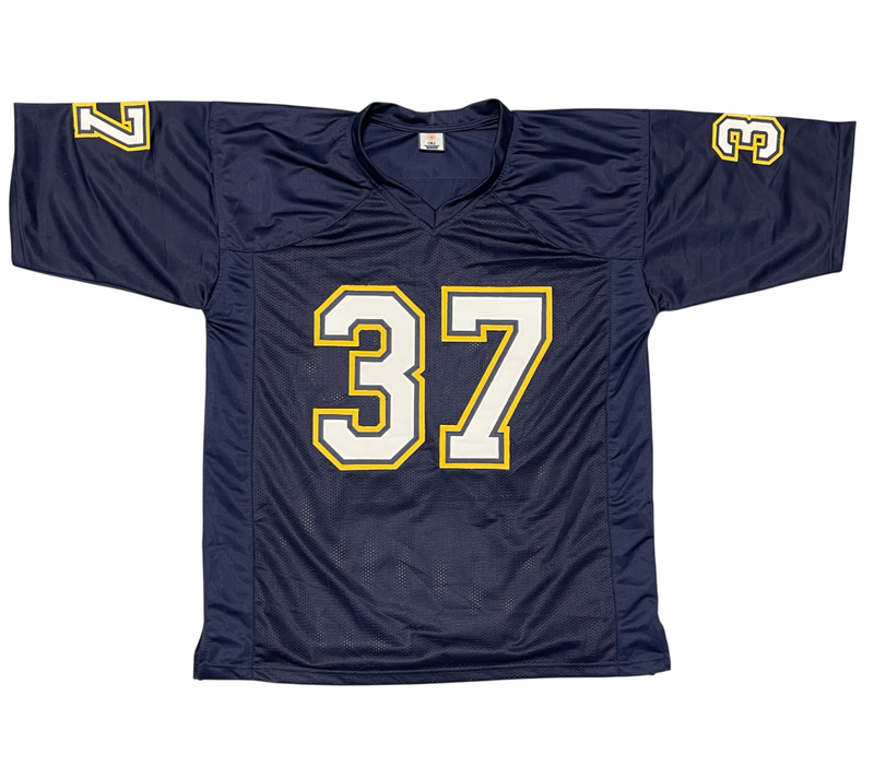 Rodney Harrison Signed San Diego Changers Custom Jersey Beckett Witness BAS COA