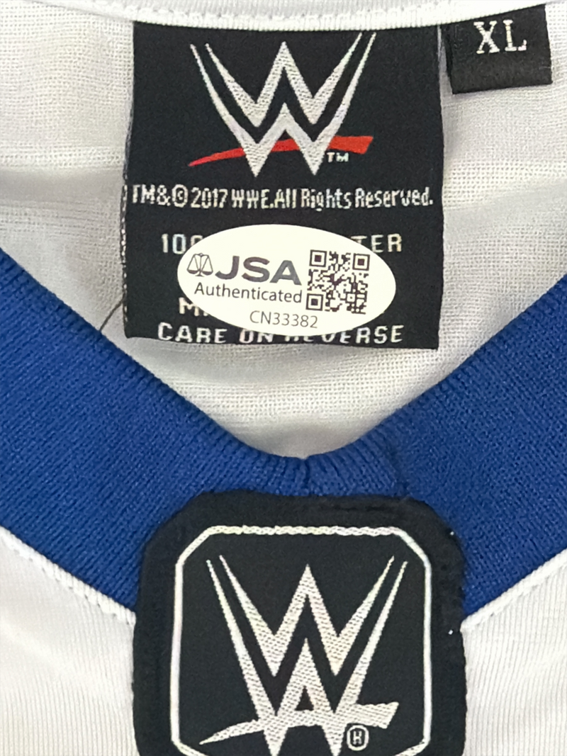 AJ Styles Signed Autographed WWE WrestleMania 33 Jersey JSA COA