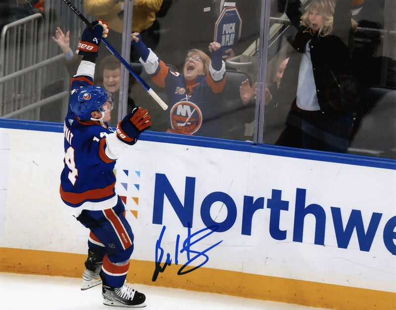 Bo Horvat Signed Autographed New York Islanders 8x10 Photo LSCM COA #2