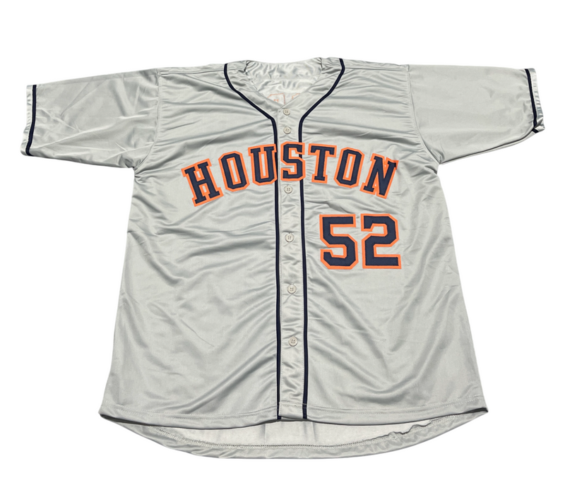 Bryan Abreu Signed Houston Astros Custom Jersey Beckett Witness BAS COA