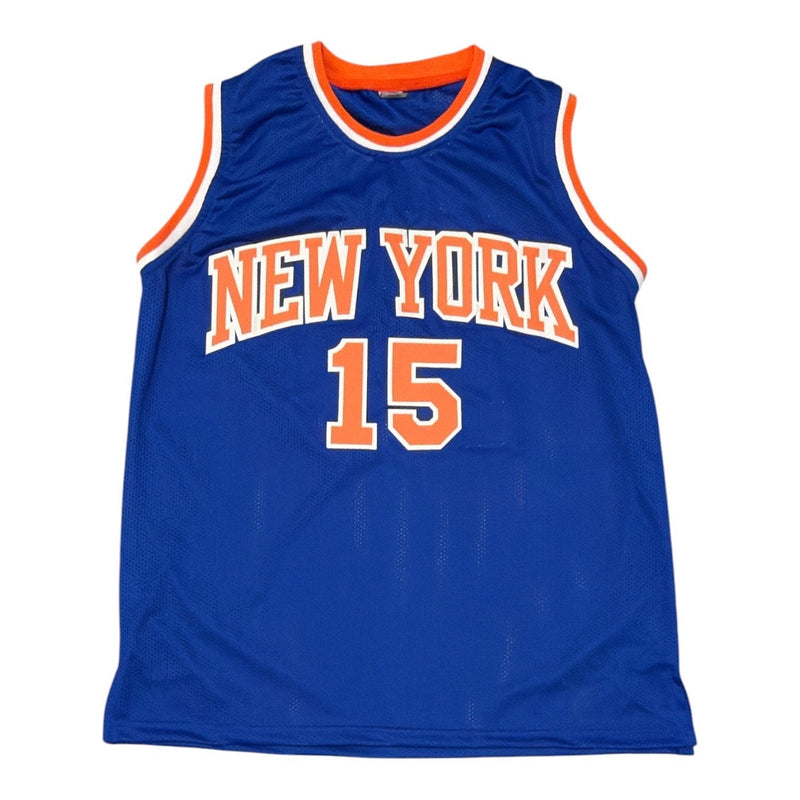 Earl Monroe Signed Autographed New York Knicks Custom Jersey JSA Witness COA