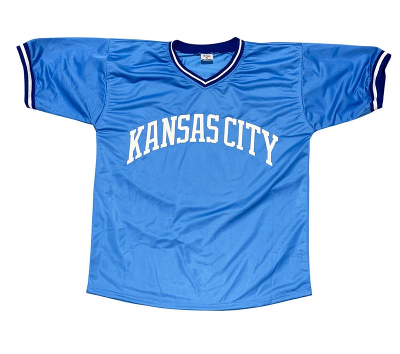 Cookie Rojas Signed Kansas City Royals Custom Jersey Beckett BAS COA