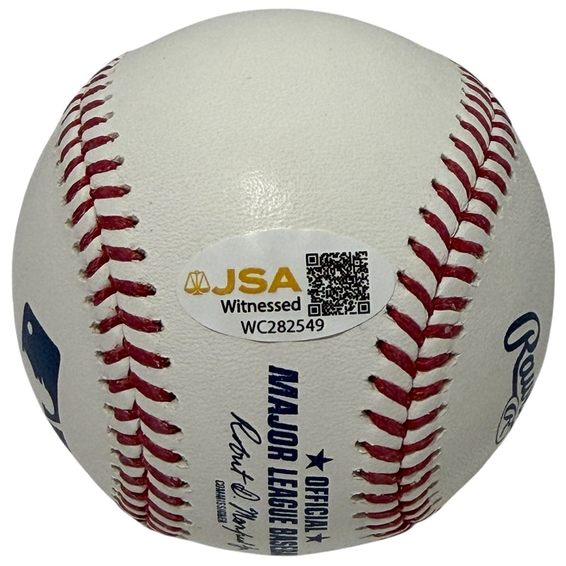 Bucky Dent Signed Autographed ROMLB Baseball w/ F'N + 78 WS MVP JSA WITNESS COA